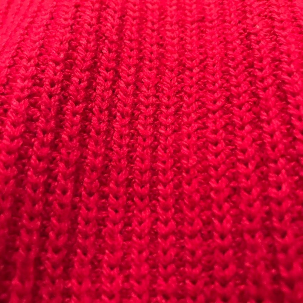 PHILOSOPHY V-NECK GOLD GROMMET RED SWEATER SIZE M - Picture 7 of 8